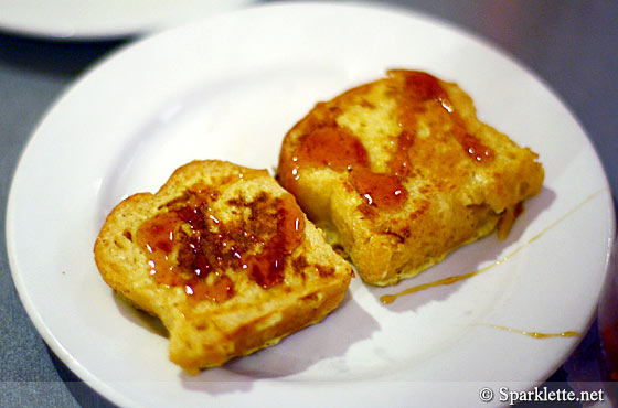 Andalucian-style fried bread with honey
