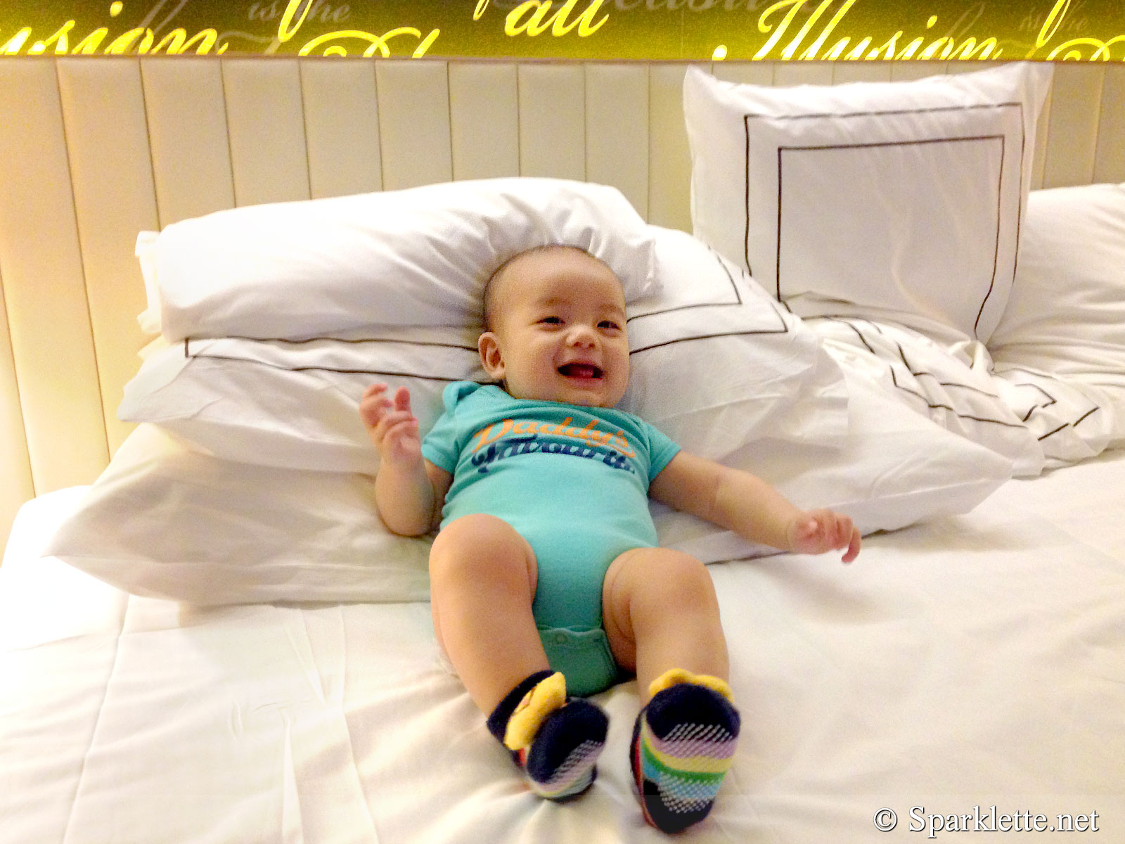Baby Ethan at Rendezvous Hotel Singapore