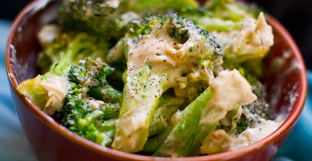 Creamy Garlic Broccoli