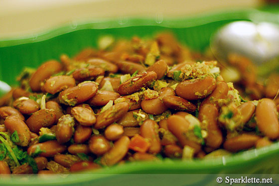 Rajma Chaat (mixed beans)