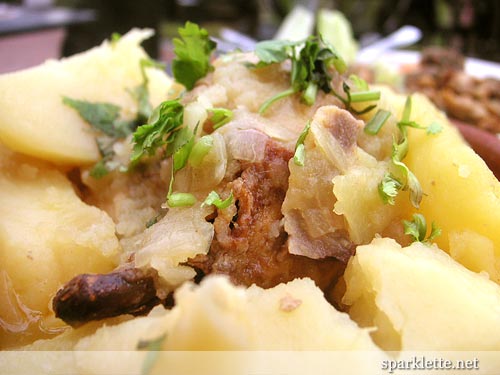 Tajine Chicken with Potato